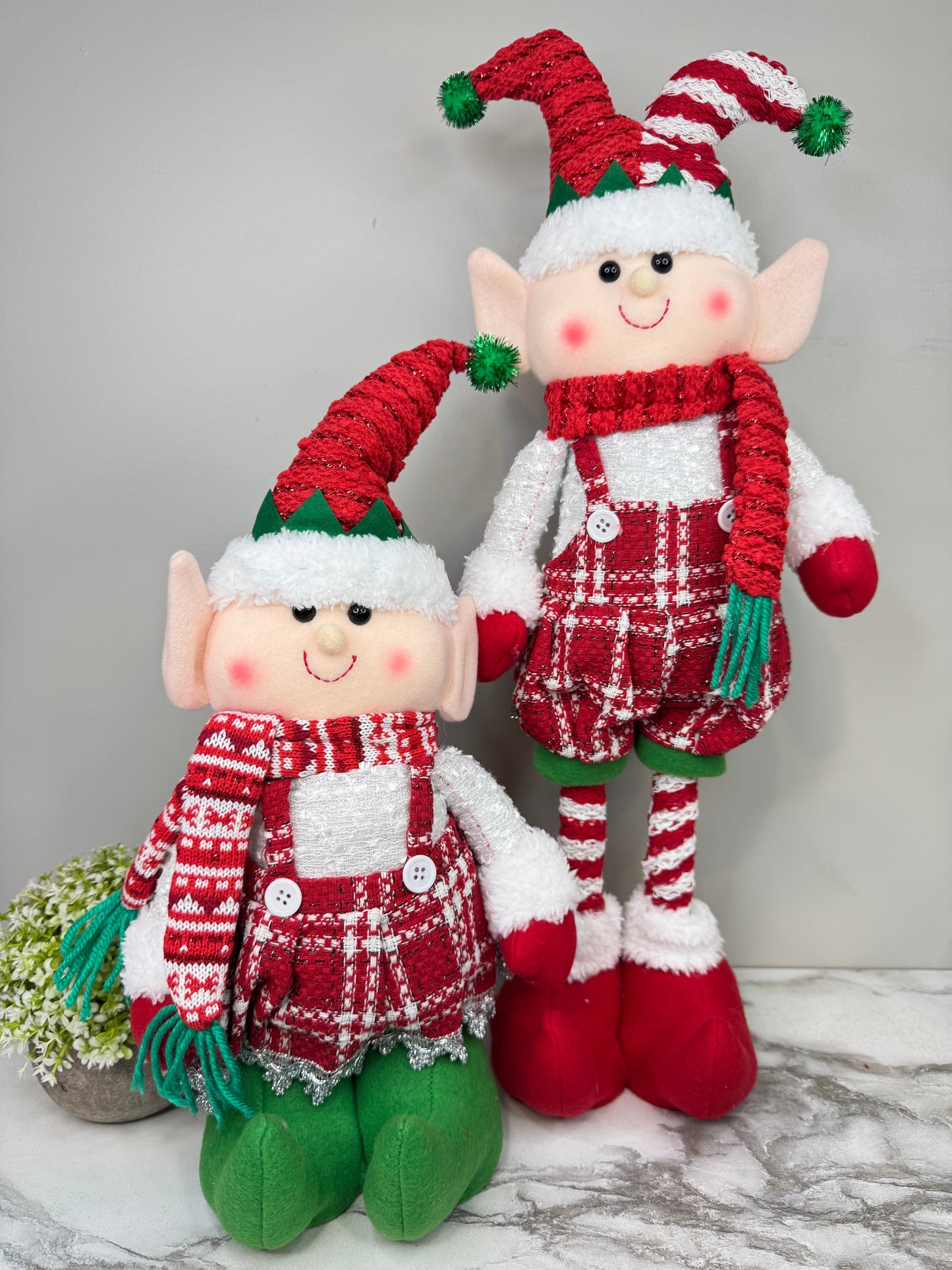 Telescopic Standing Christmas Decor - Elf - PREORDER 10/3-10/6