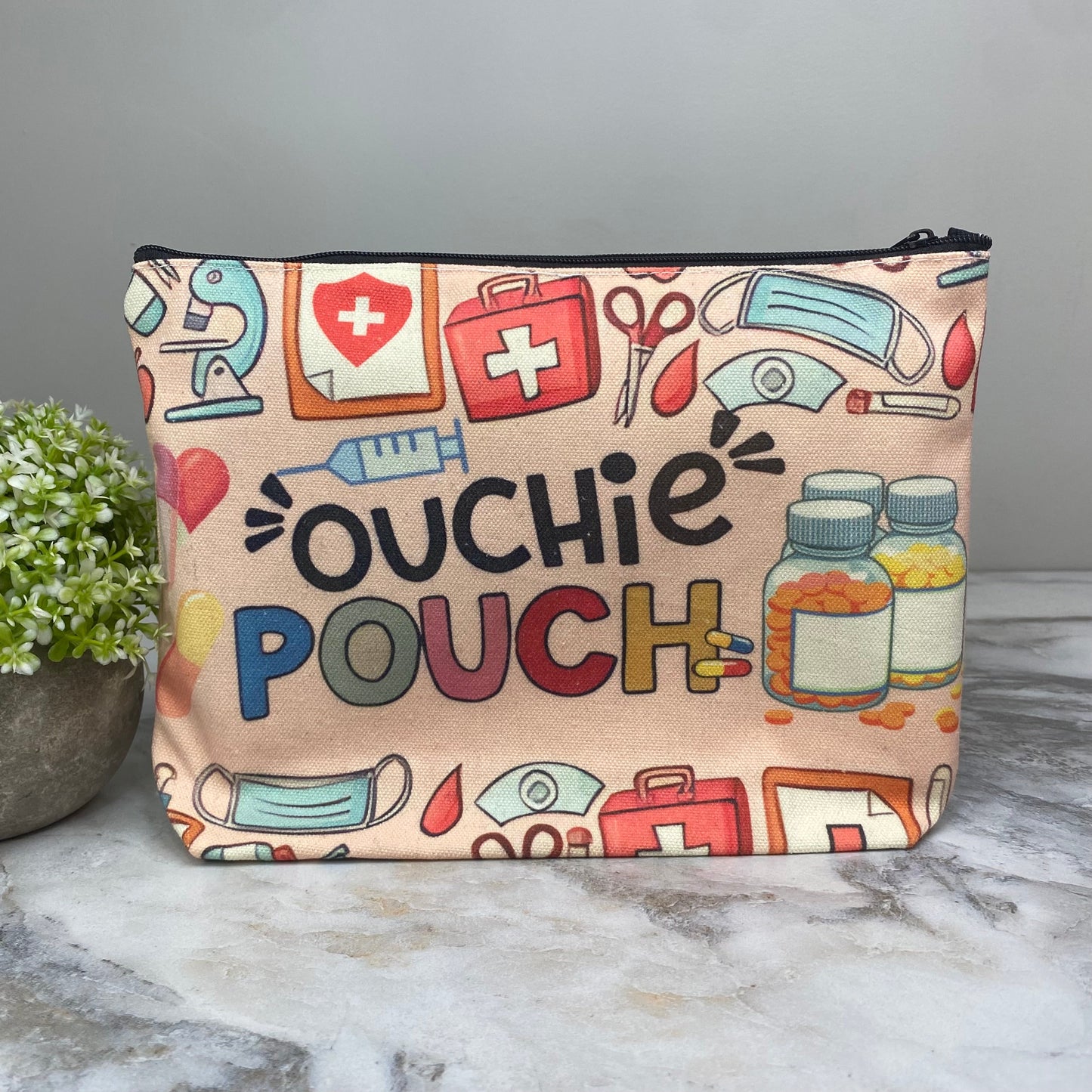 Canvas Pouch XL - Ouchie Pouch