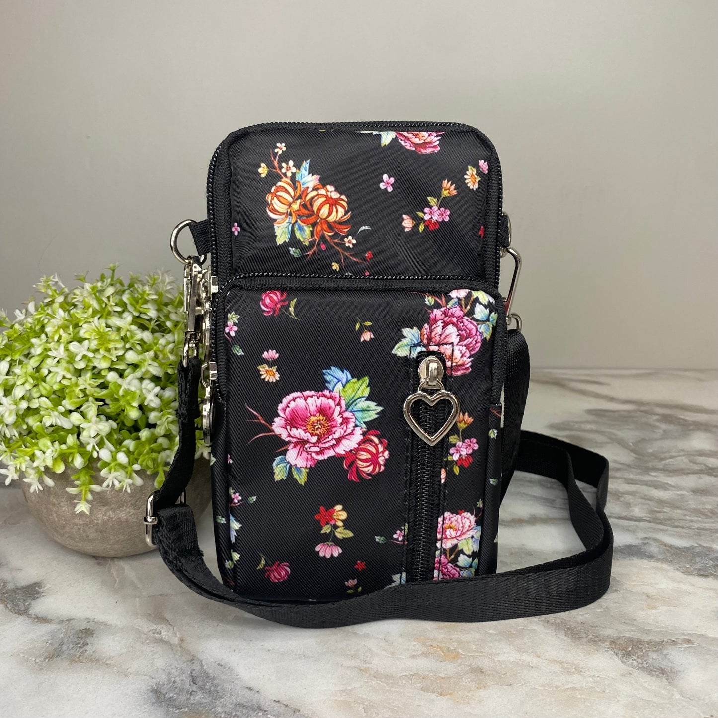 Mia Crossbody Nylon Wallet