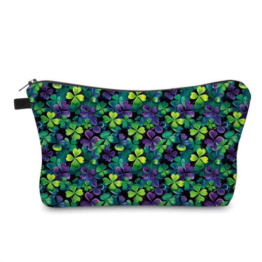 Pouch - St. Patrick’s Day - Purple Green Clovers
