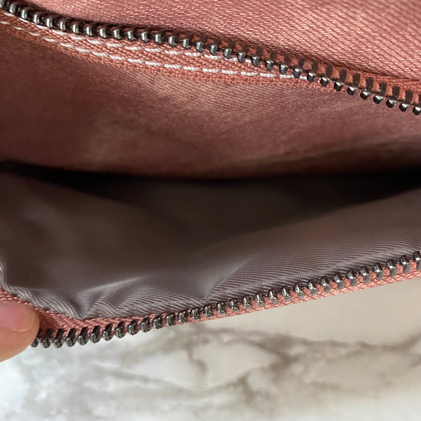 Denim Suede Brooke Backpack + Pouch - PREORDER