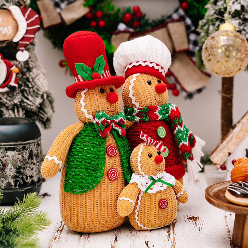 Gingerbread Family - Holiday Christmas - PREORDER 10/3-10/6