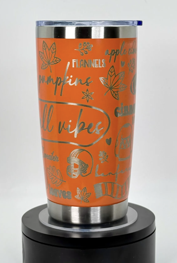 Tumbler 20oz - Halloween & Fall #3 - PREORDER Ends 10/2