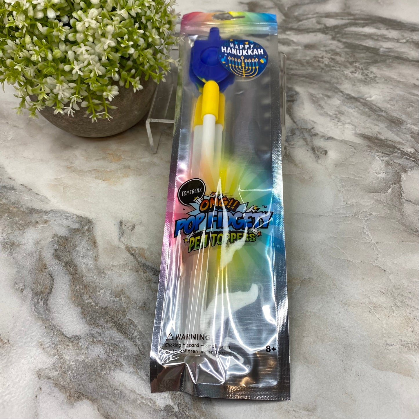 Pen - OMG Pop Fidgety Dreidel Pen + Topper