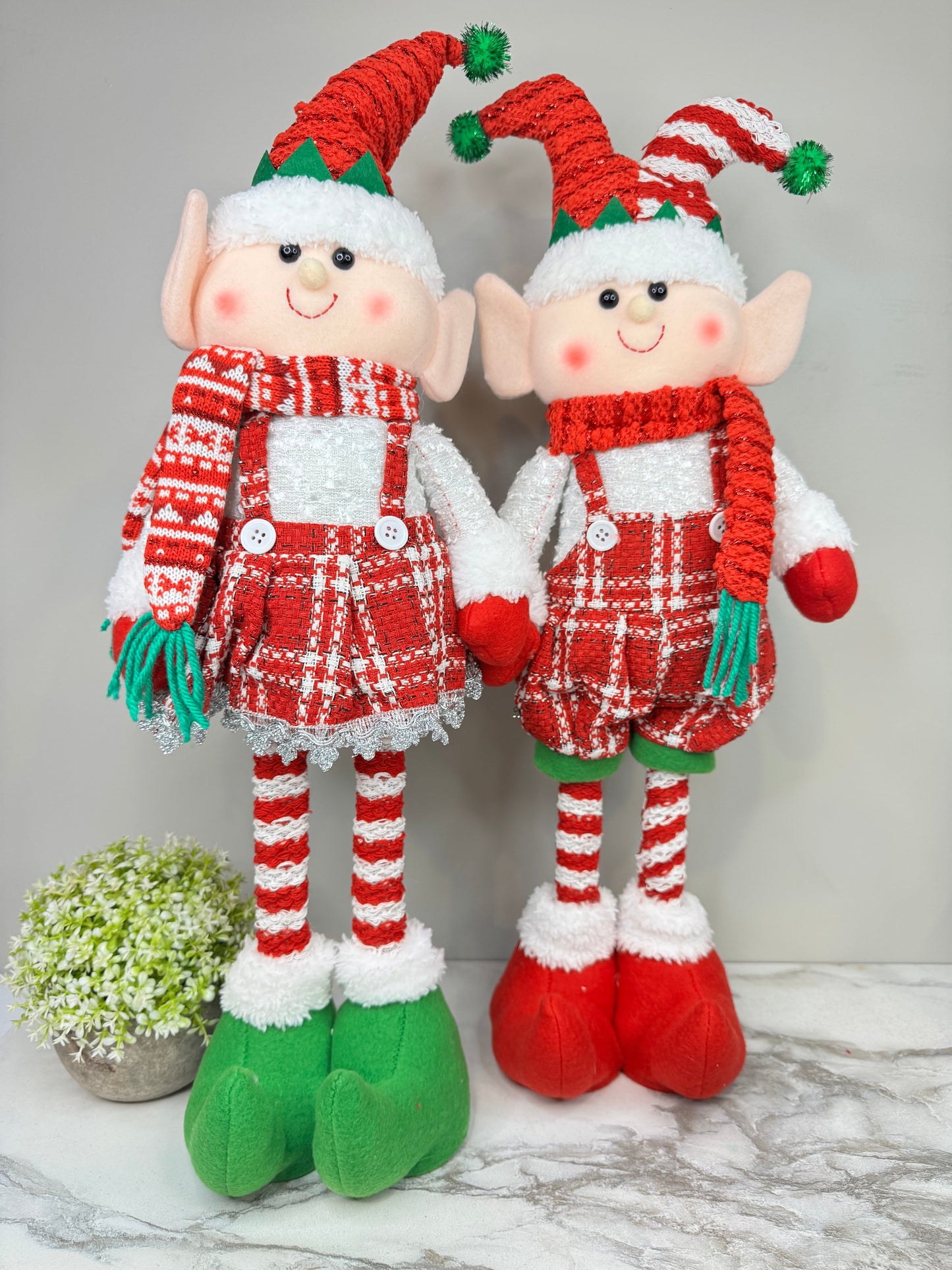 Telescopic Standing Christmas Decor - Elf - PREORDER 10/3-10/6
