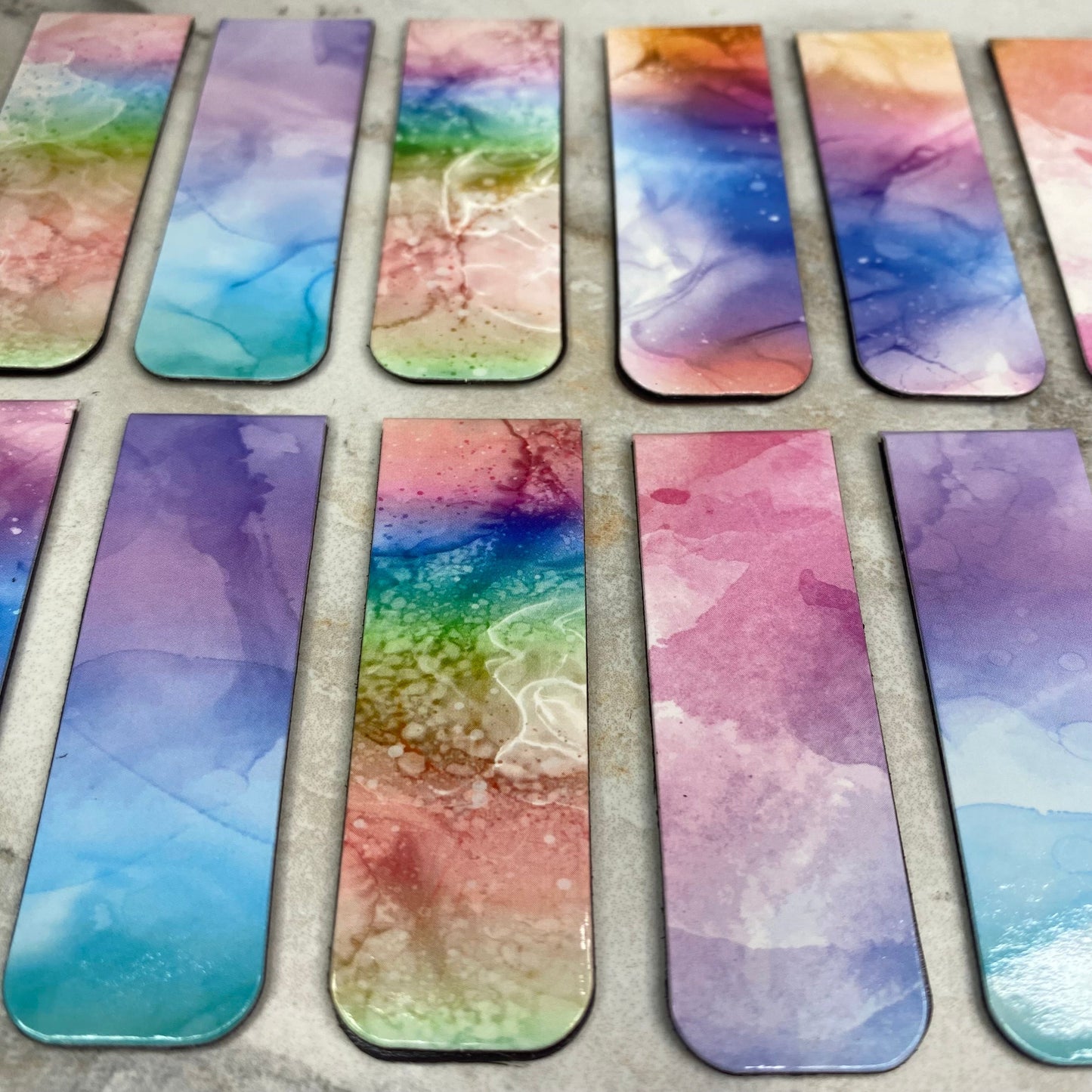 Bookmark - Watercolor Magnetic Mix