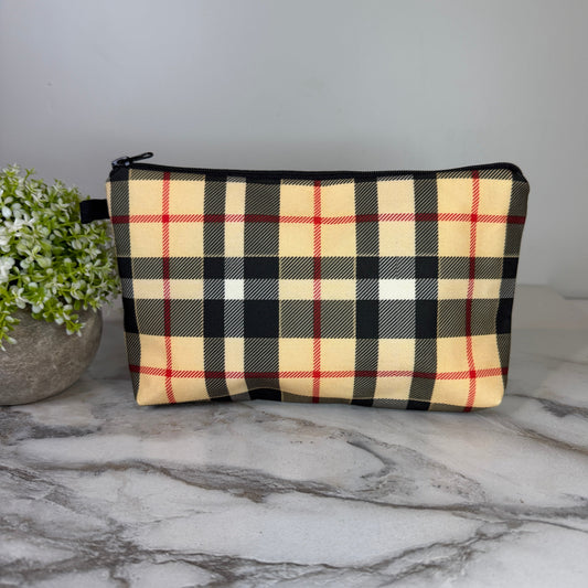 Pouch - Plaid Famous