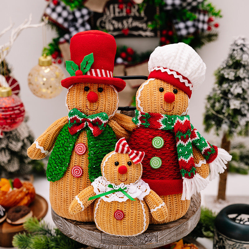 Gingerbread Family - Holiday Christmas - PREORDER 10/3-10/6
