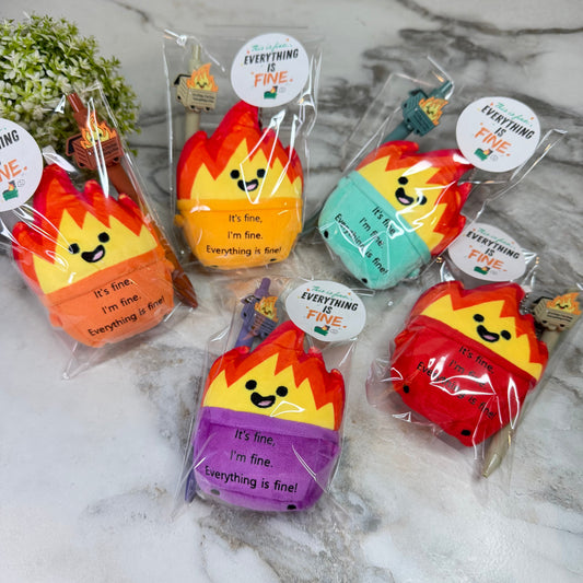 Bundled Set - Dumpster Fire Plush
