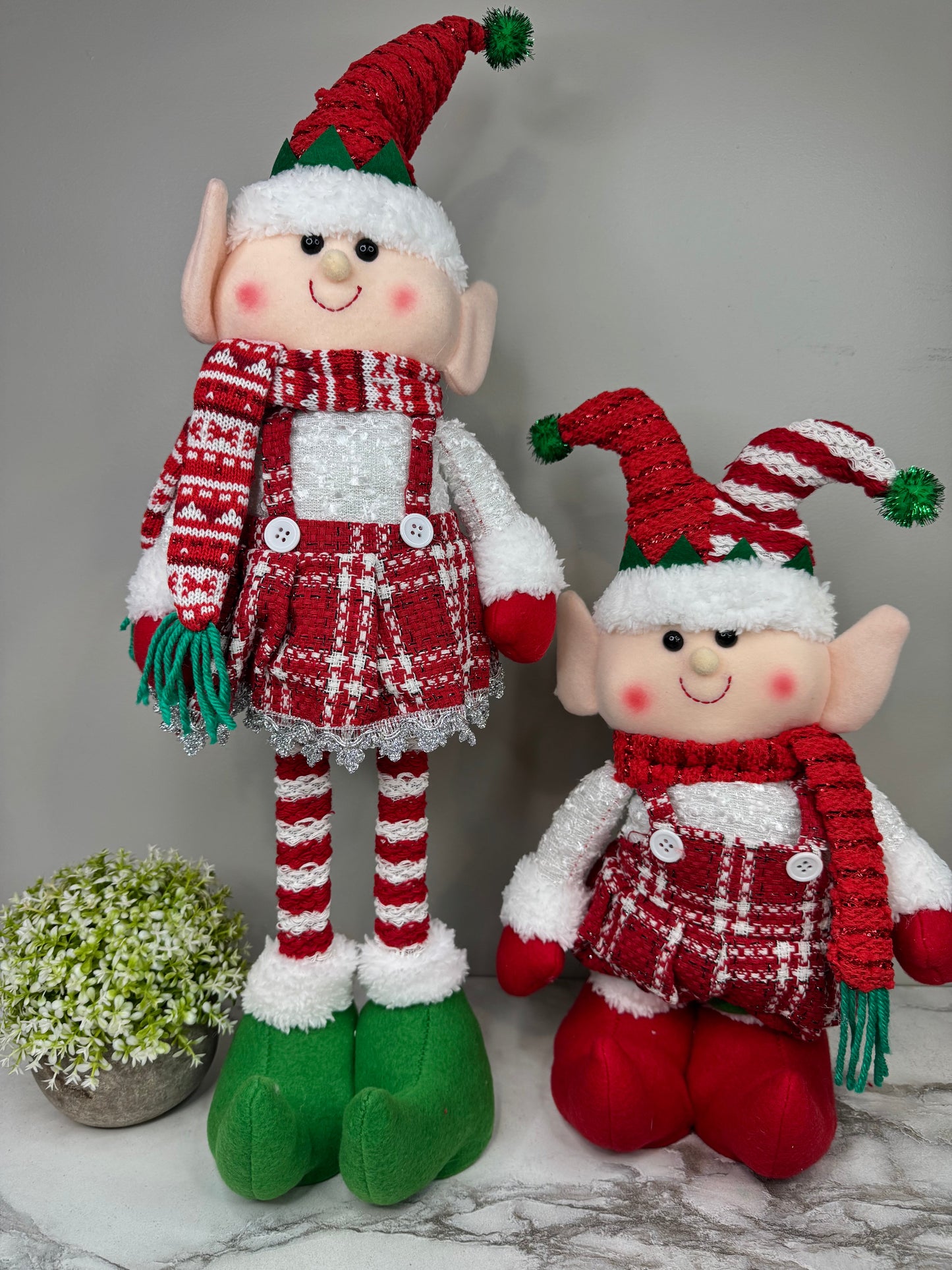 Telescopic Standing Christmas Decor - Elf - PREORDER 10/3-10/6