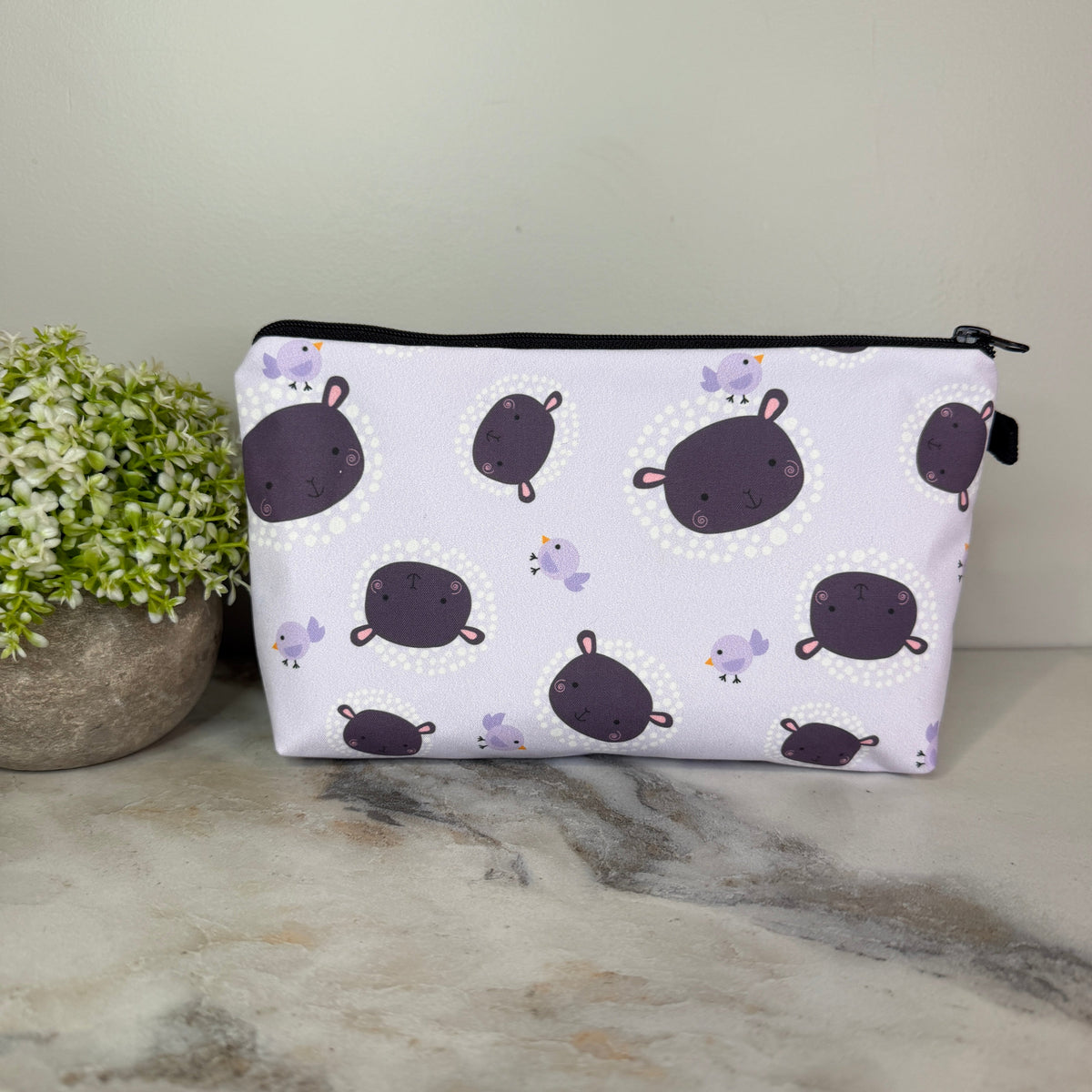 Pouch - Animal Sheep Purple