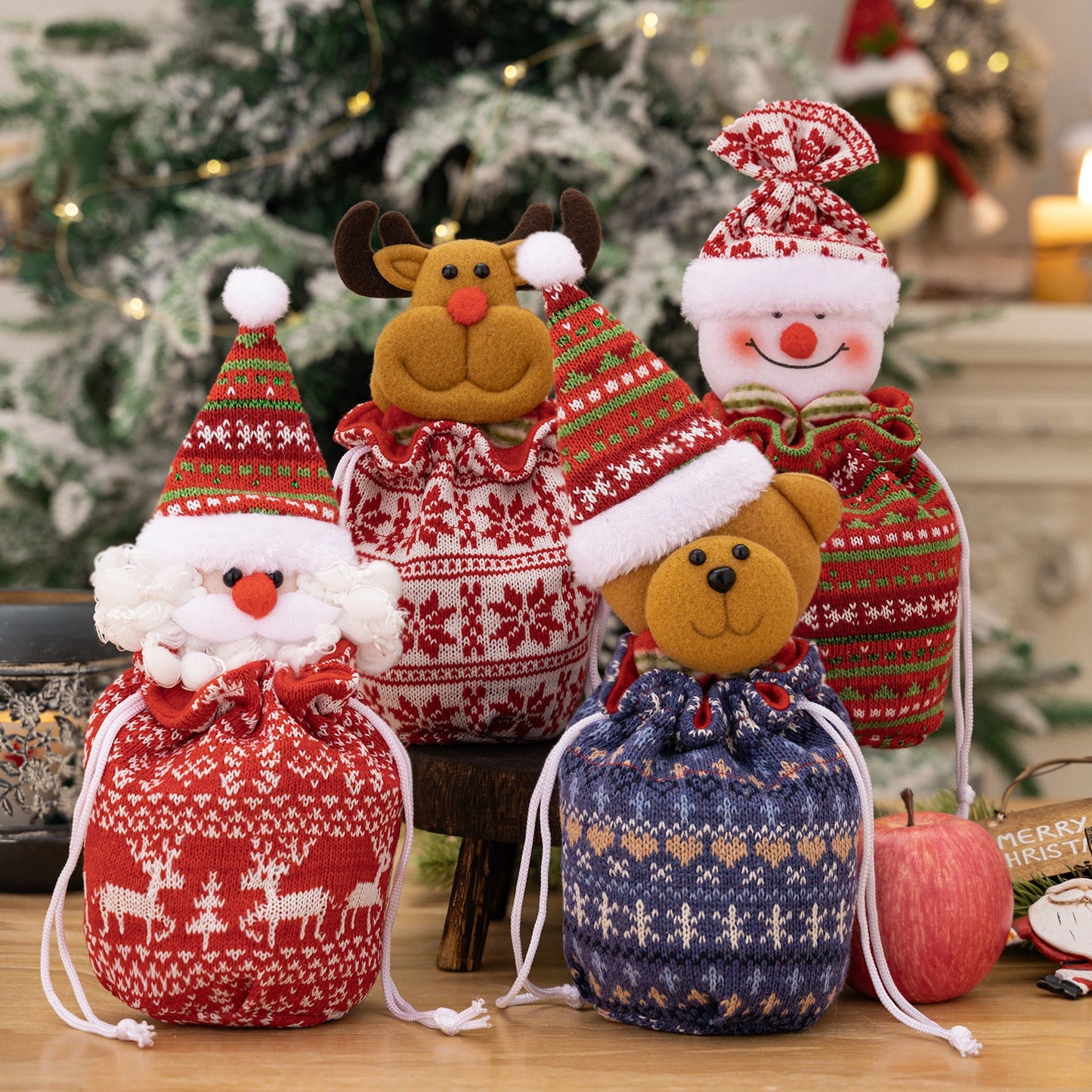 Santa Sack Friends Decor - Holiday Christmas - PREORDER 10/3-10/6