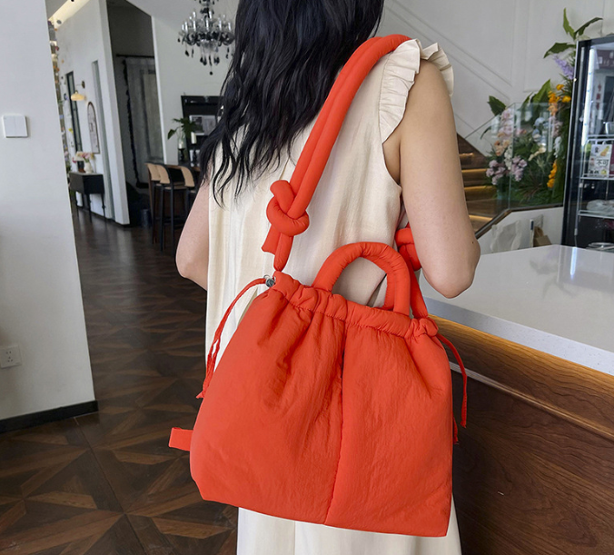 Stevie - Nylon Puff Tote & Backpack