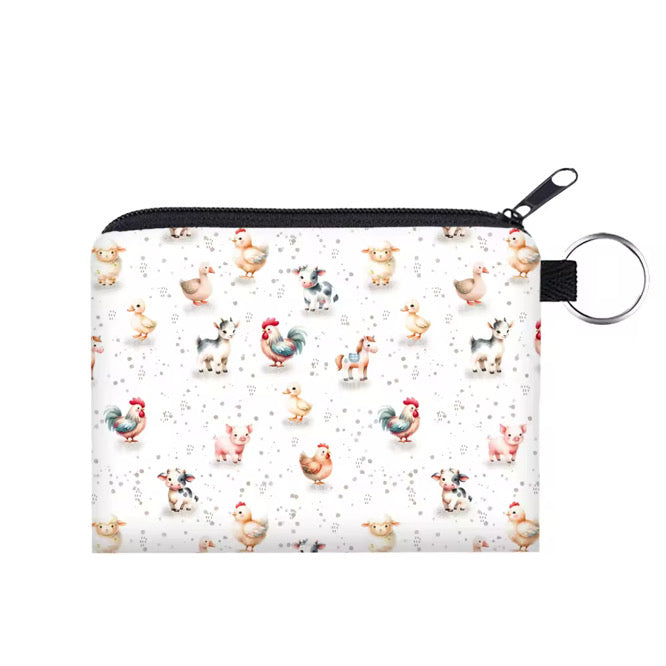 Mini Pouch - Farm Animals Small