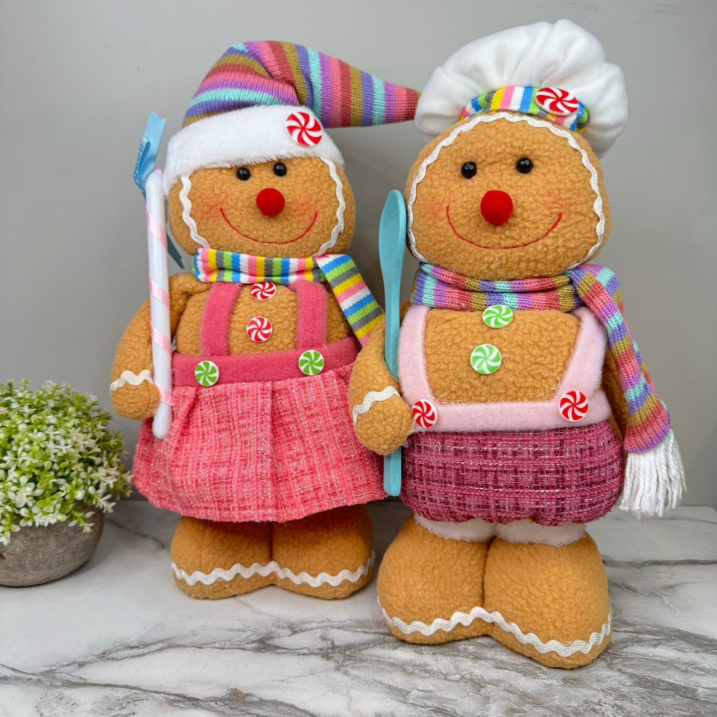 Telescopic Standing Christmas Decor - Gingerbread - PREORDER 10/3-10/6