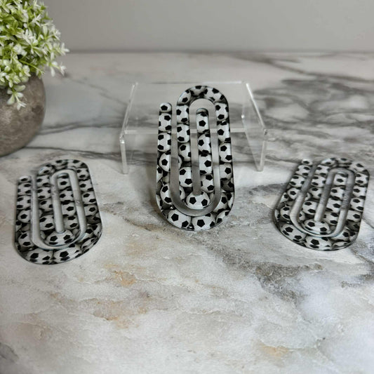 Jumbo Paperclip - Soccer