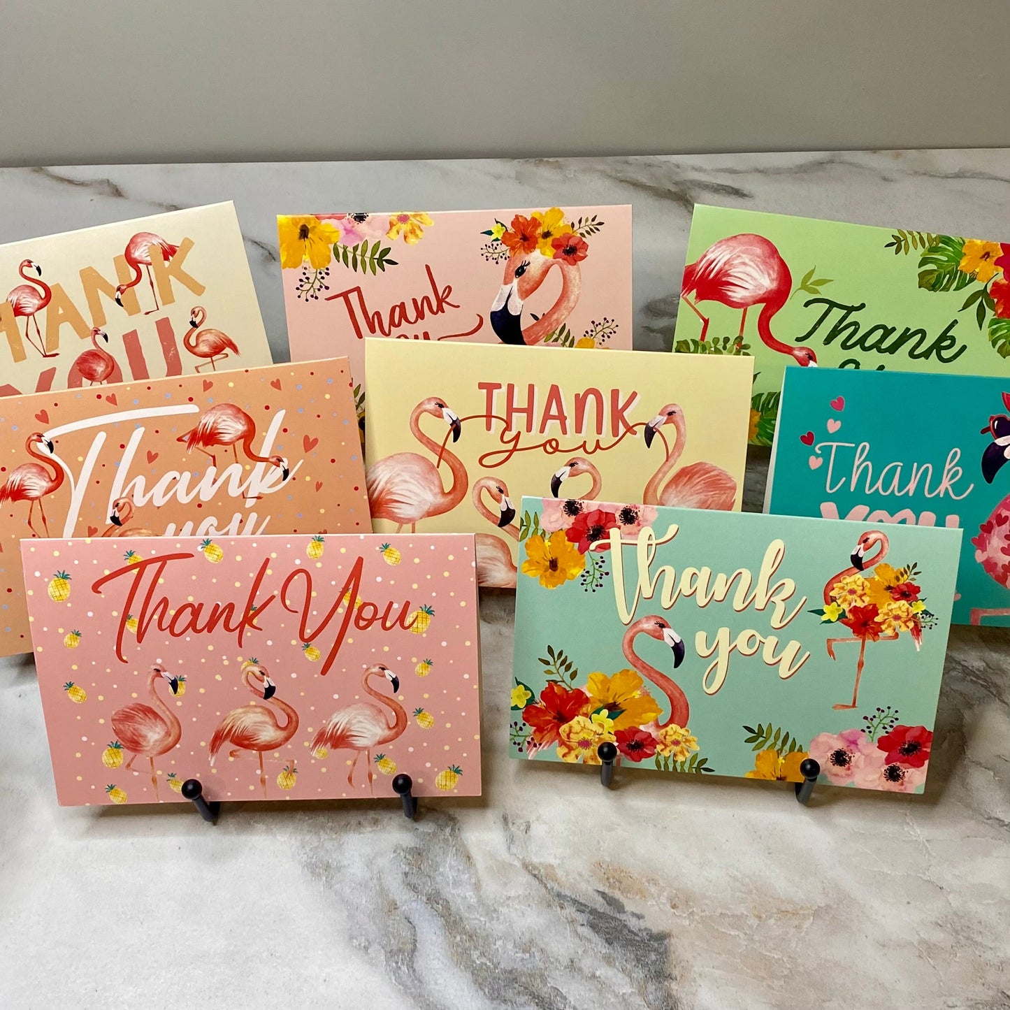 Greeting Card - Flamingo Thank You