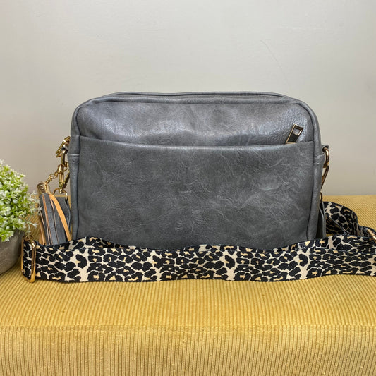Chloe Crossbody Bag - Grey