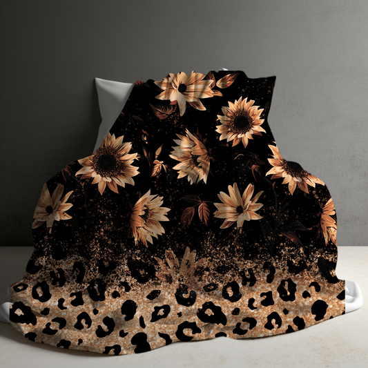 Blanket - Sunflower Ombre Glitter - PREORDER