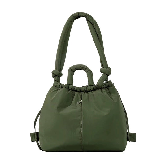 Stevie - Nylon Puff Tote & Backpack