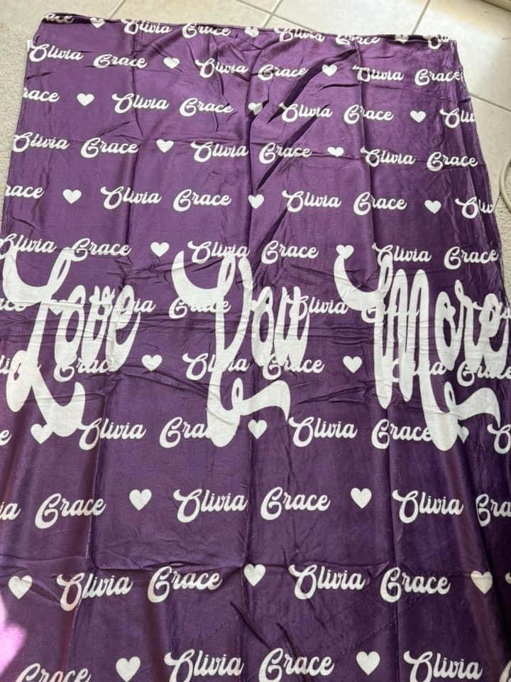 Custom Blanket - PREORDER - Closes 10/3