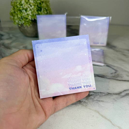 The Sticky Note Collection - Thank You Purple