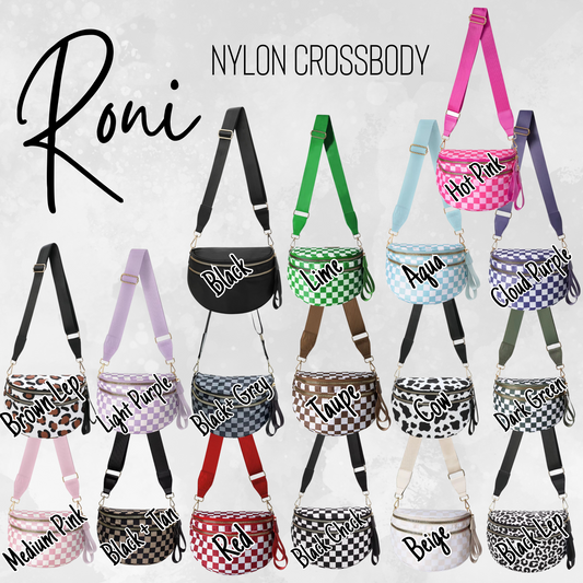 Roni - Nylon Crossbody - PREORDER 4/16-4/19