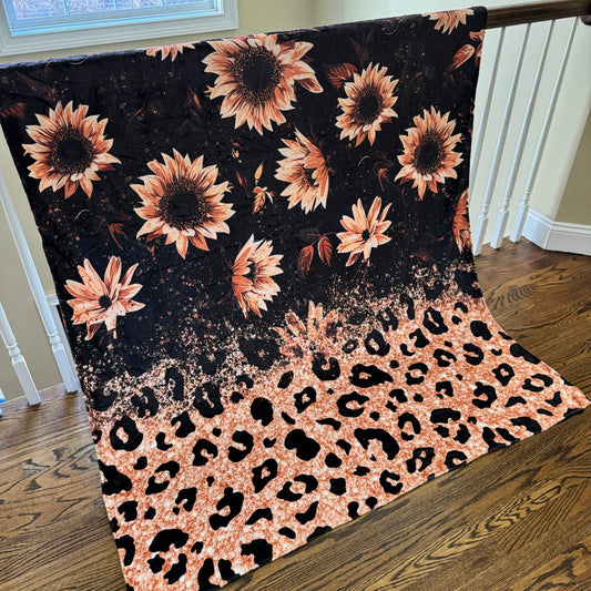 Blanket - Sunflower Ombre Glitter - PREORDER