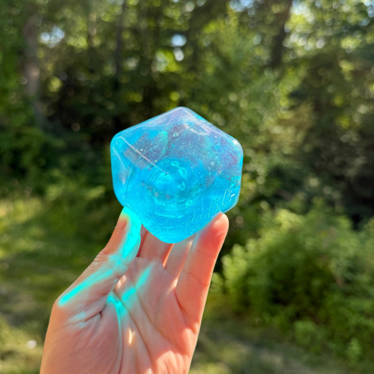 Squishy Toy - Soda Cube - Blue Raspberry Ice