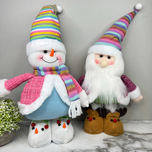 Telescopic Standing Christmas Decor - Colorful Stripe - PREORDER 10/3-10/6