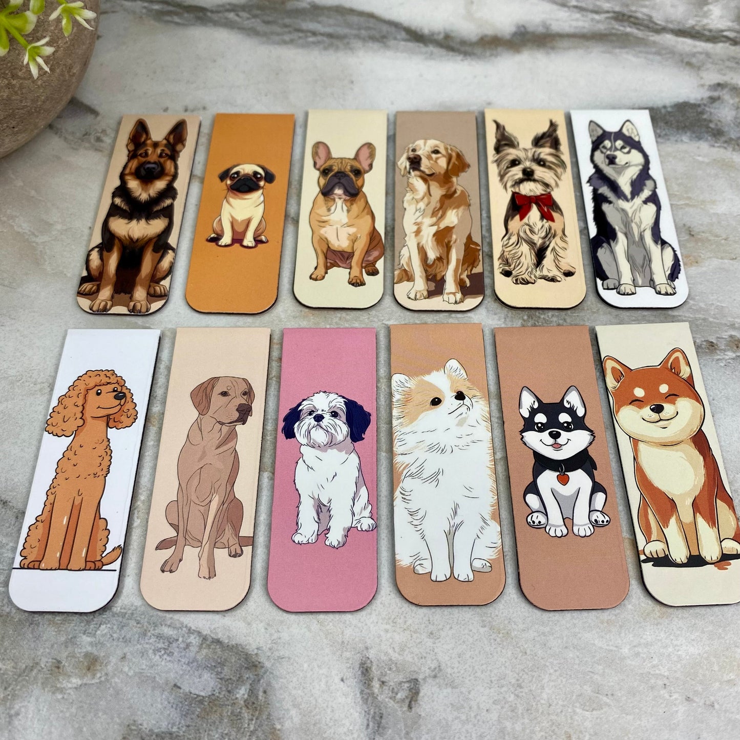 Bookmark - Dog #3 Magnetic Mix