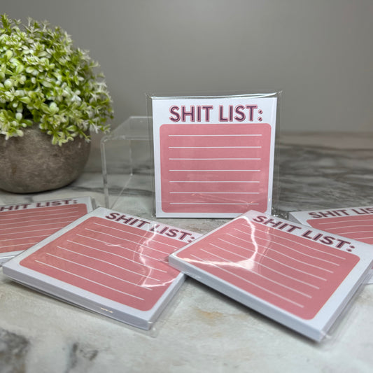 The Sticky Note Collection - Shit List