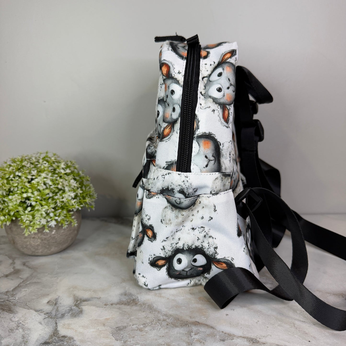 Mini Backpack - Sheep