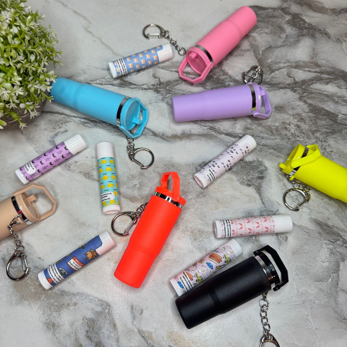 Lip Balm + Tumbler Set - Friends Assortment