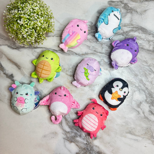 Bubble Stuffed Squishy Friends Toy - Sea Life Edition