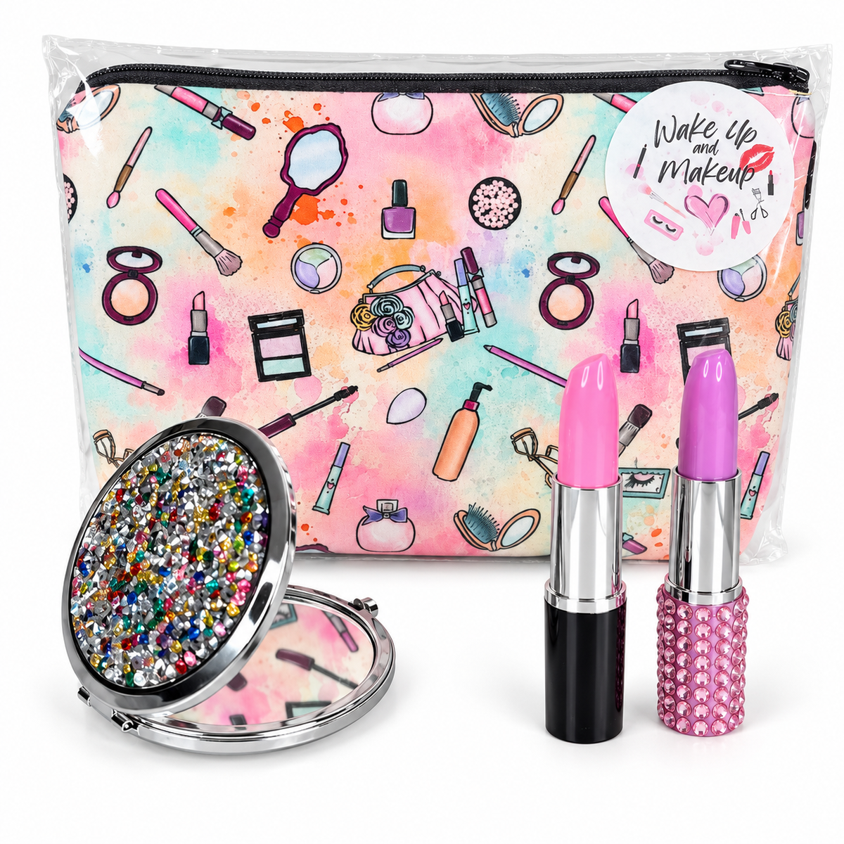 Bundled Set - Makeup Pastel Tie Dye
