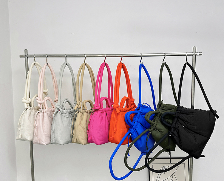 Stevie - Nylon Puff Tote & Backpack