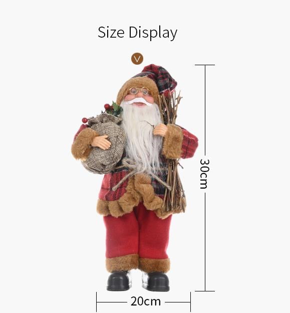 Santa Decor - Holiday Christmas - PREORDER 10/3-10/5