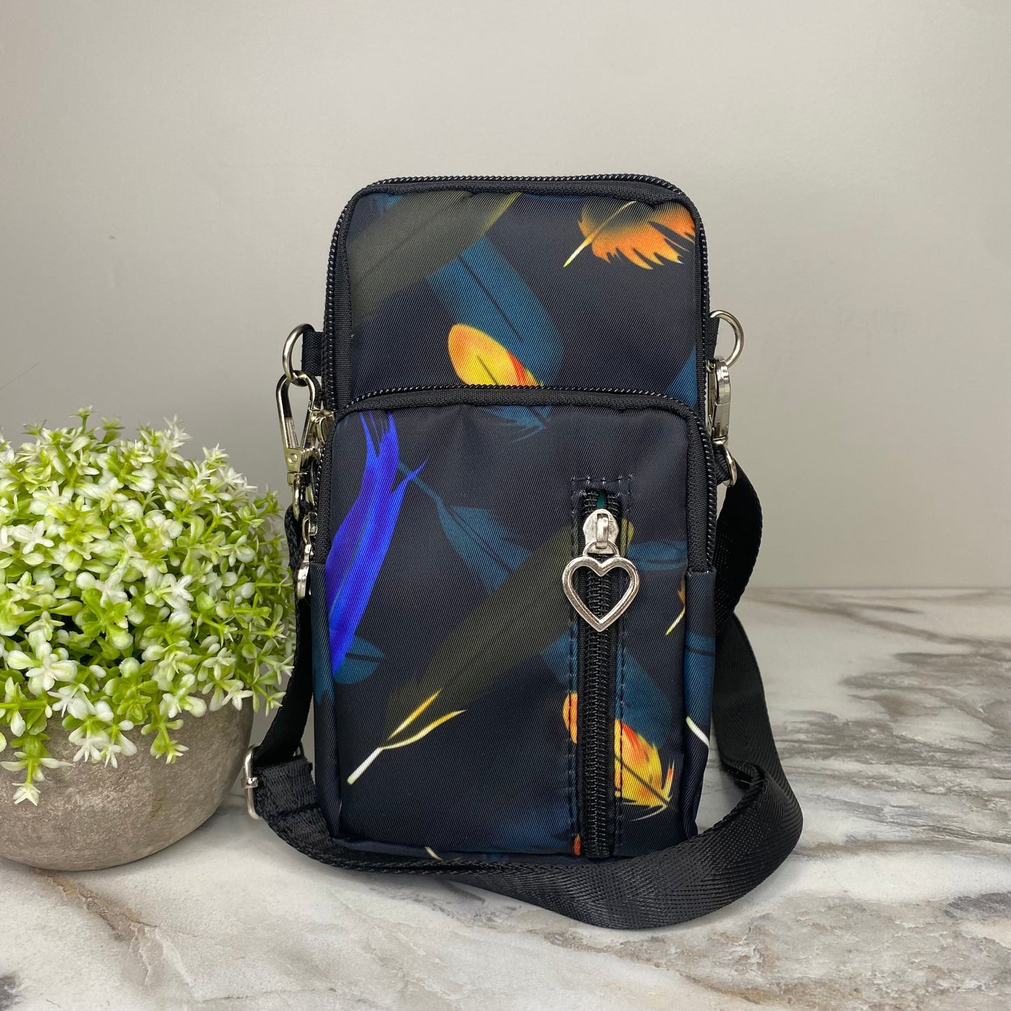 Mia Crossbody Nylon Wallet