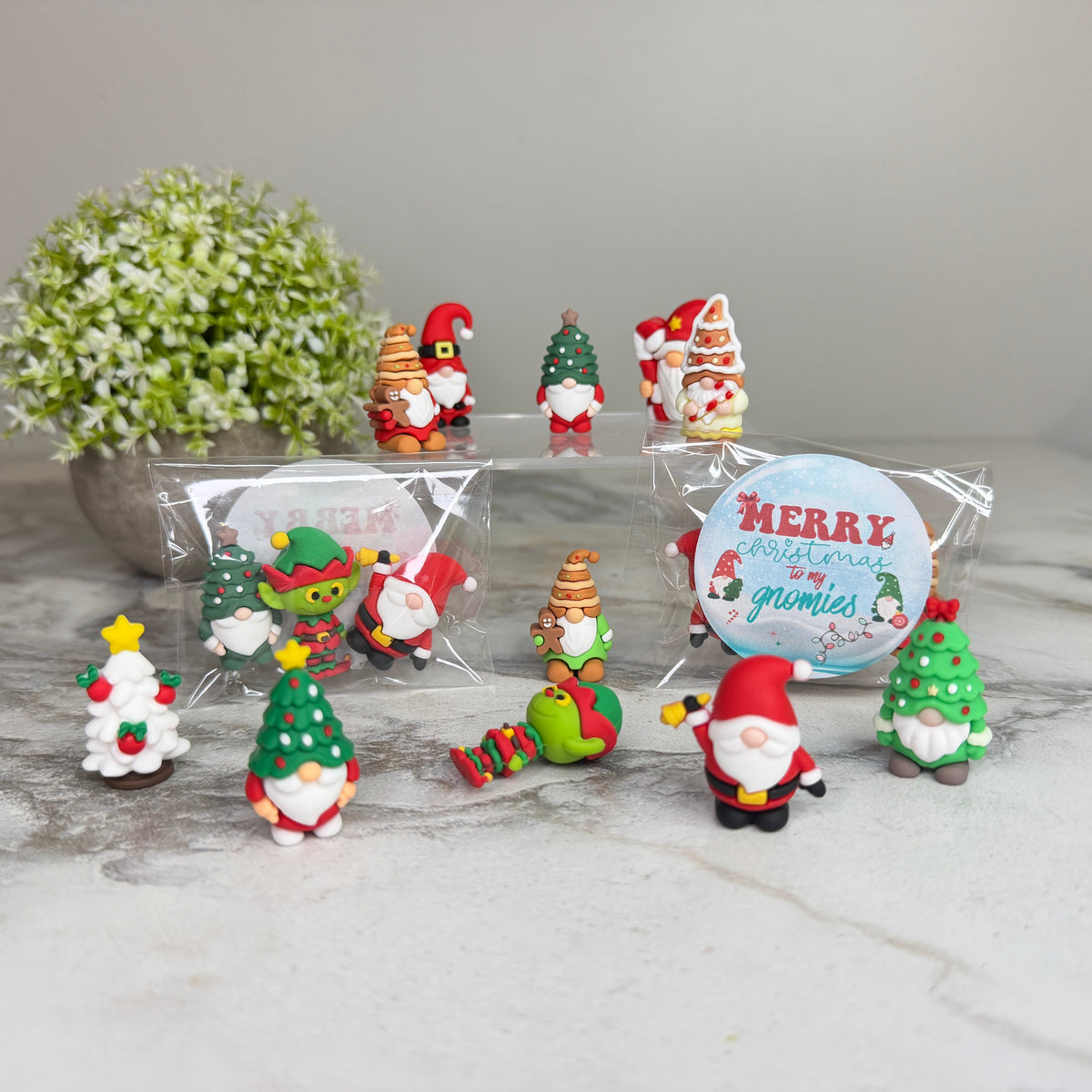Gnome Figurines  - Christmas Assortment (3 pack)