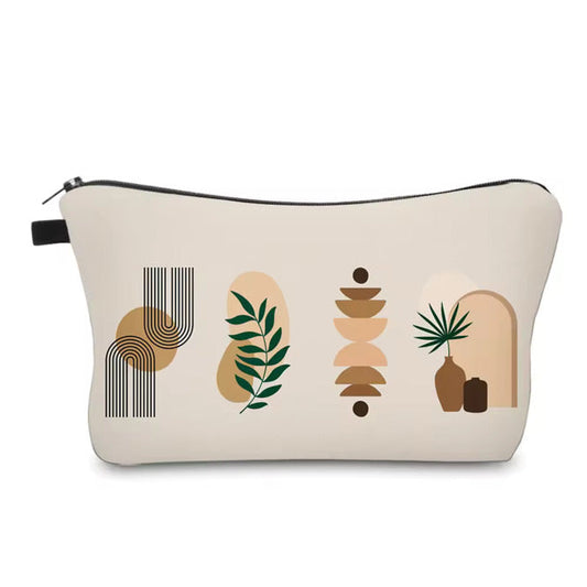 Pouch - Boho Leaves & Shapes