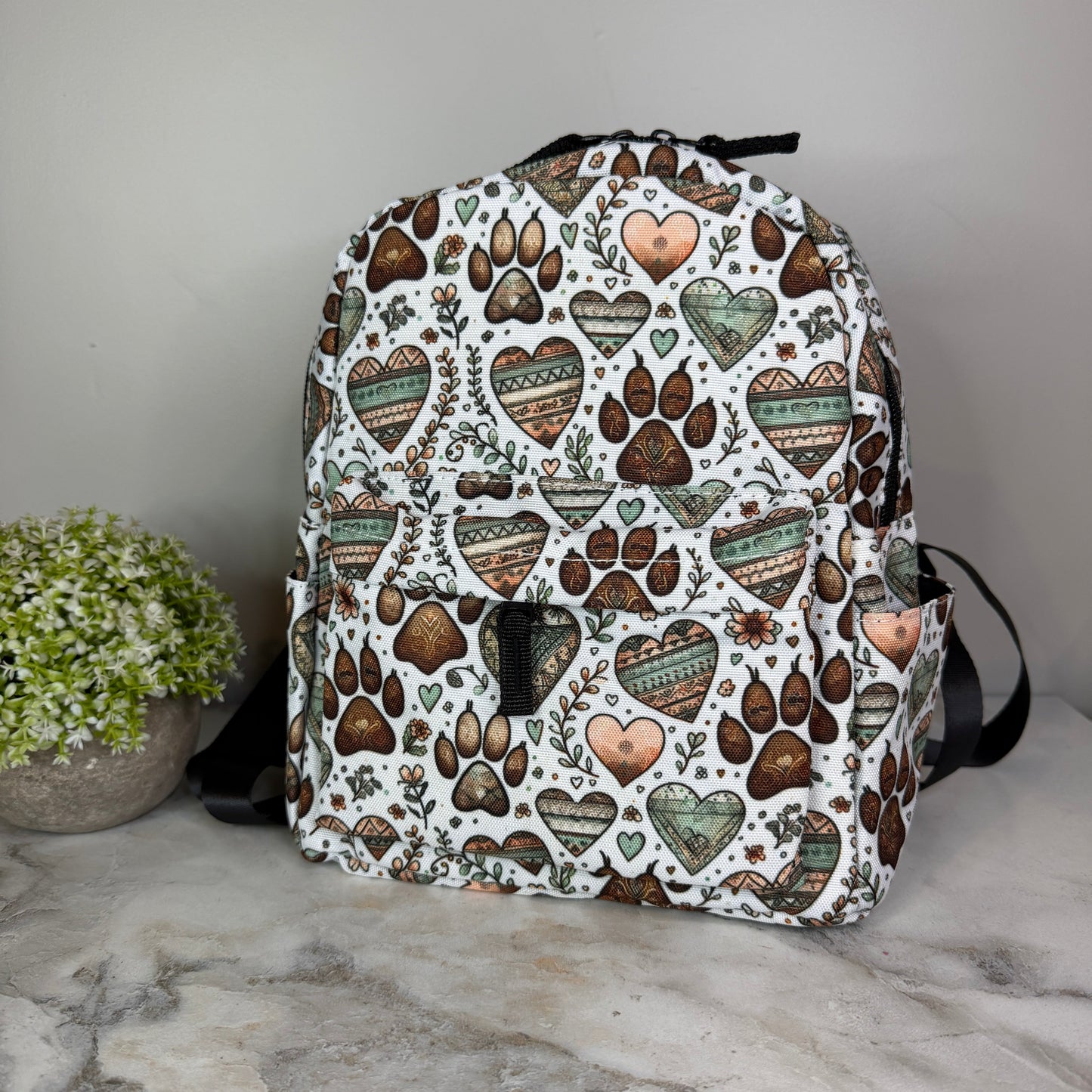 Mini Backpack - Aztec Paw