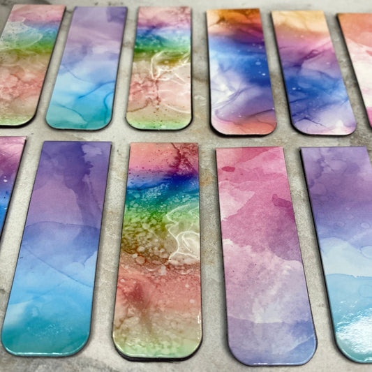 Bookmark -  Watercolor Magnetic Mix