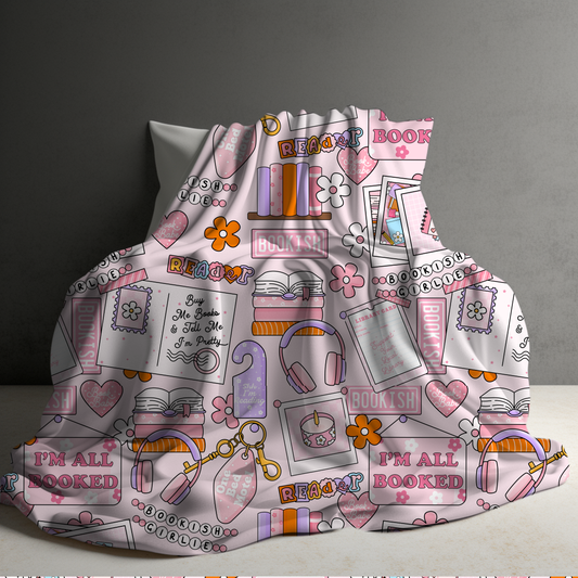 Blanket - Book Bookish Heart