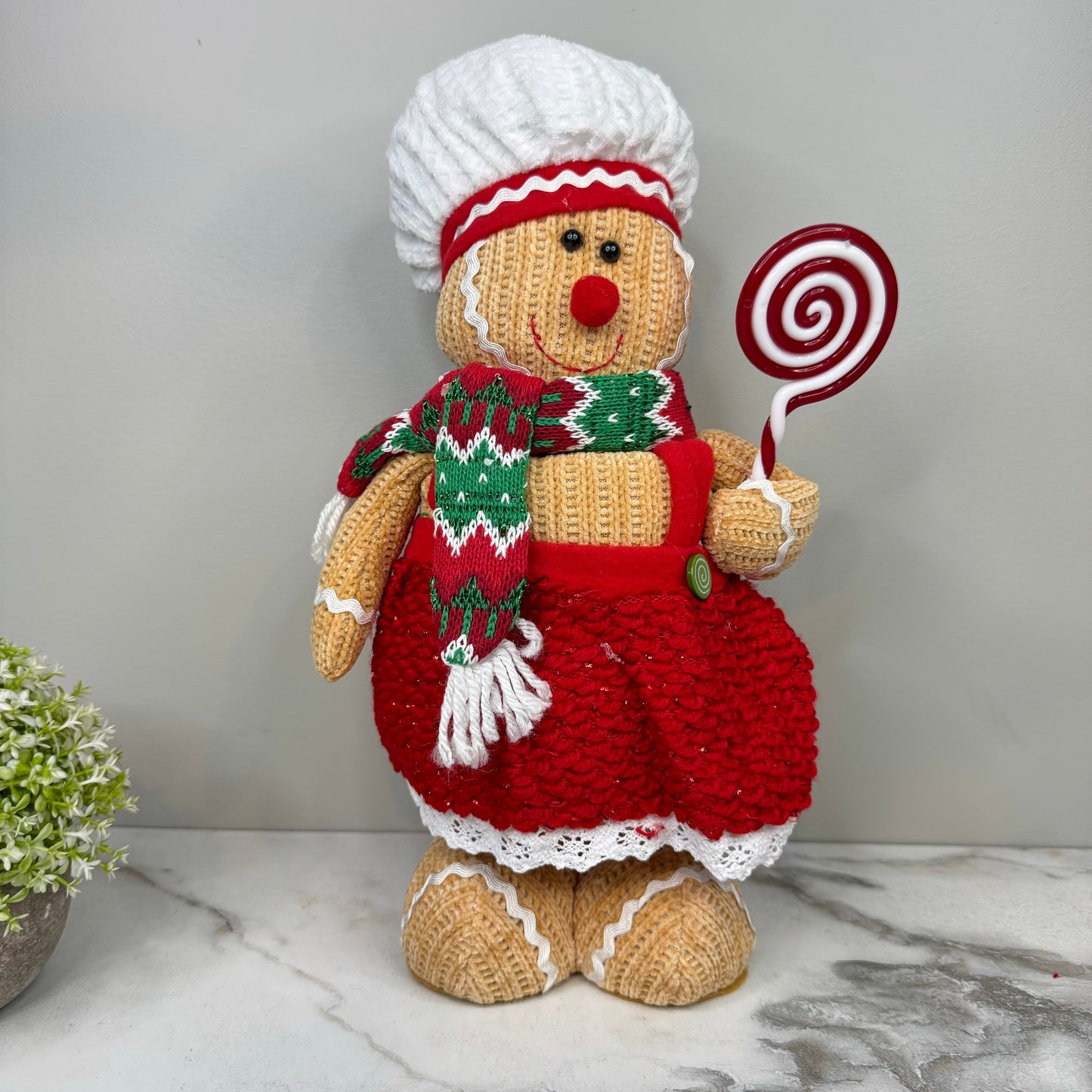 Telescopic Standing Christmas Decor - Gingerbread #2 - PREORDER 10/3-10/6