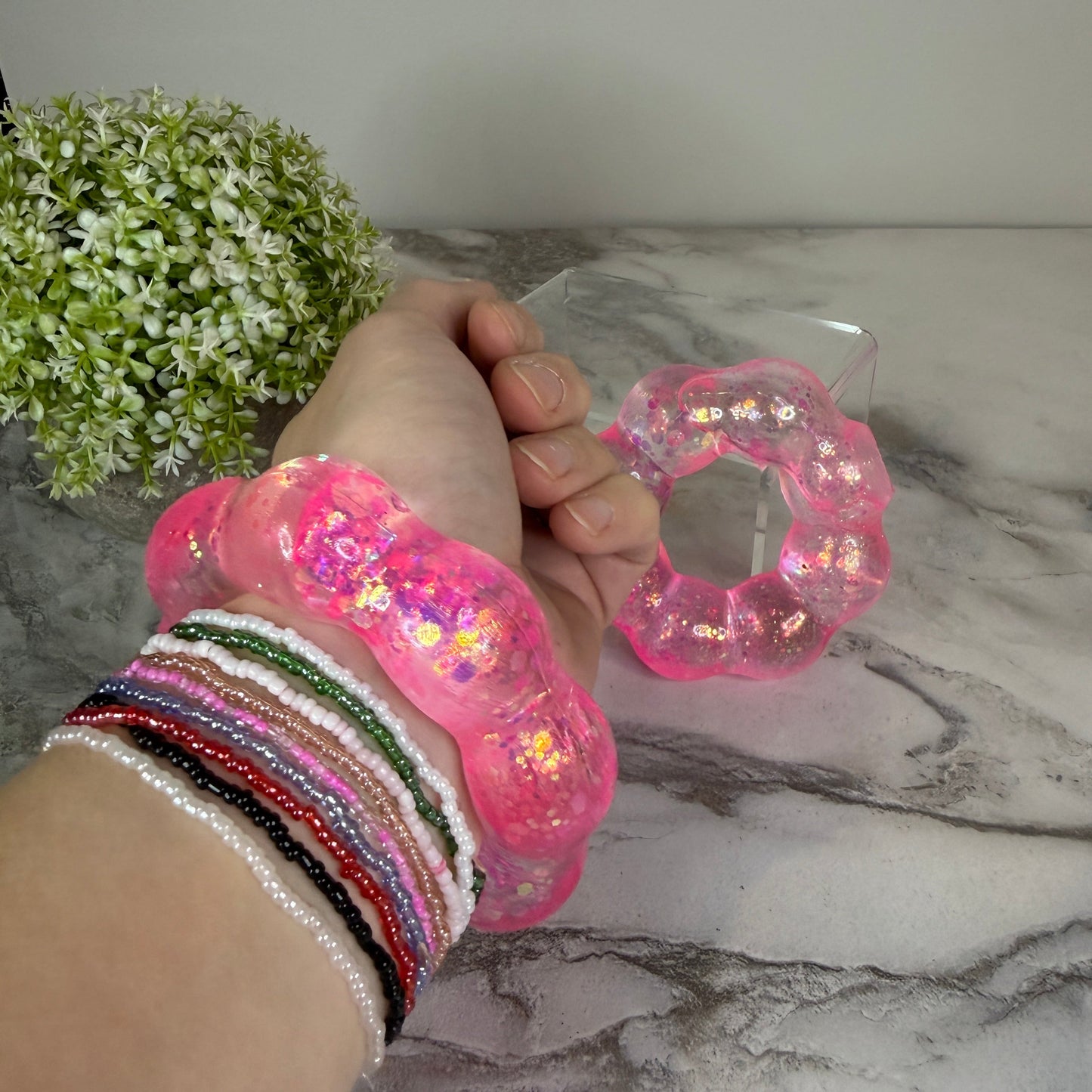 Squishy Toy - Glitter Bracelet