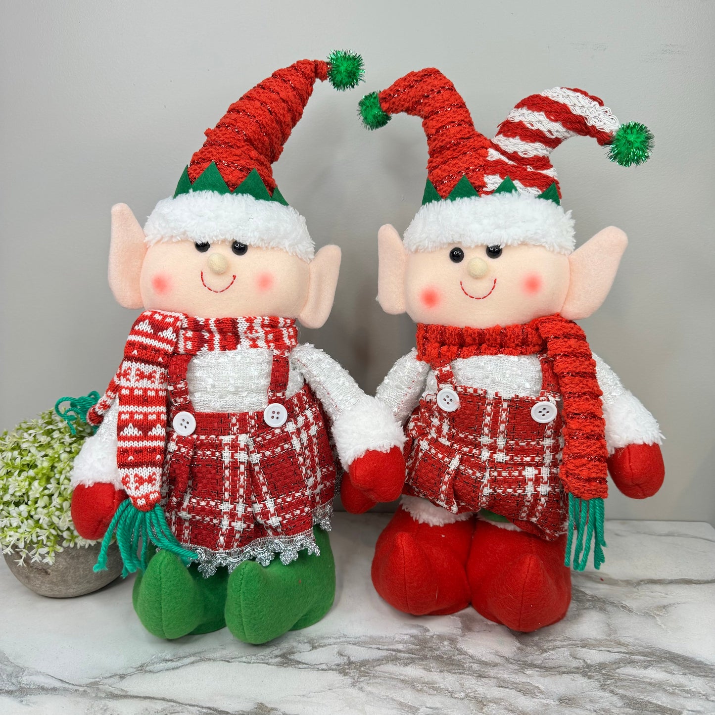 Telescopic Standing Christmas Decor - Elf - PREORDER 10/3-10/6