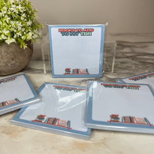 The Sticky Note Collection - Books To Add To My TBR