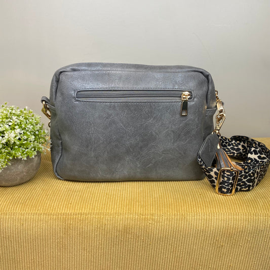Chloe Crossbody Bag - Grey