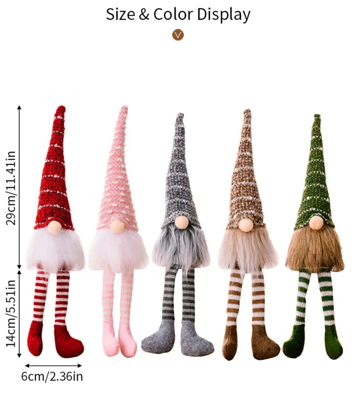 Gnome - Holiday Christmas - Style E - PREORDER 10/3-10/6